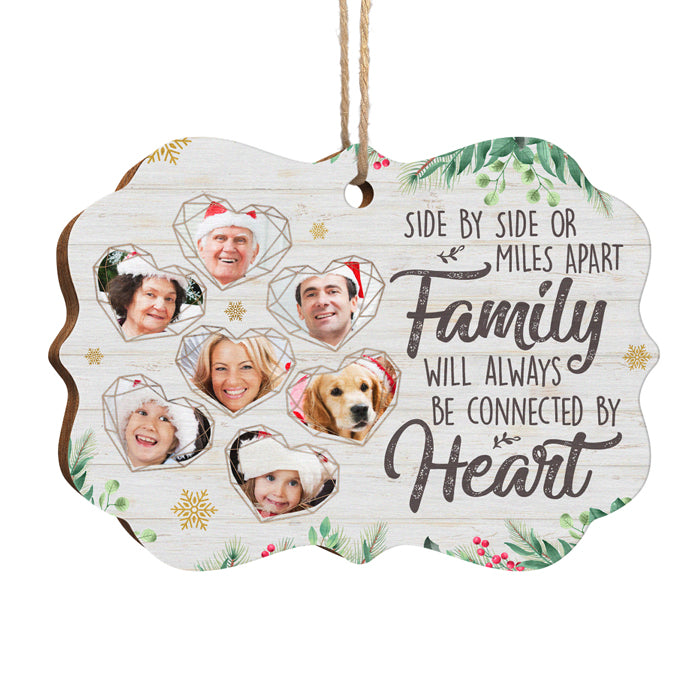 Custom Family Photo Christmas Gifts - Personalized Ornament