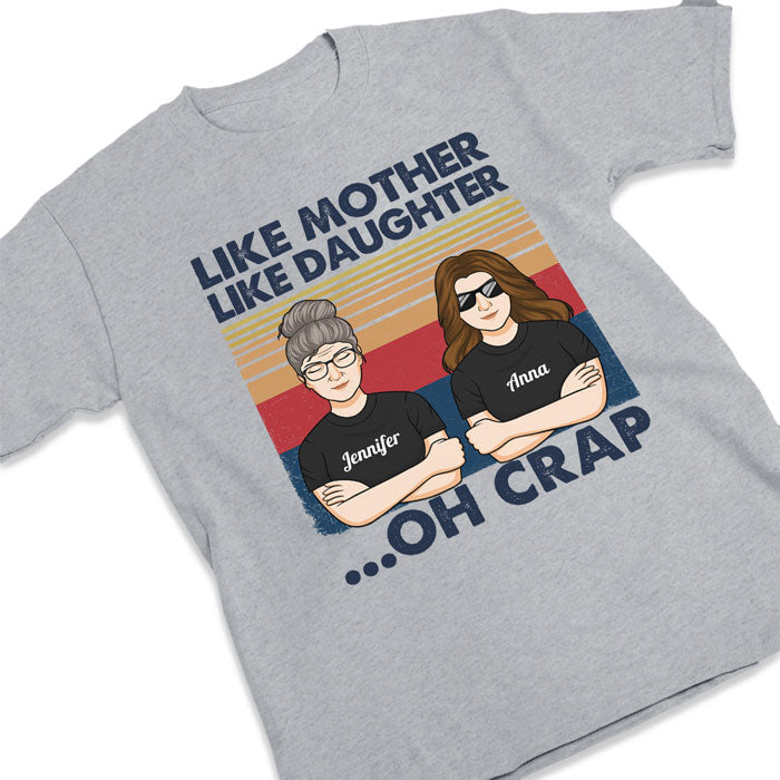 Custom Name Funny Father Daughter Gifts - Personalized Apparel
