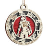 Sport Series American Football - Sports Personalized Custom Ornament - Wood Round Shaped - Christmas Gift For Sport Lovers, Sport Players
