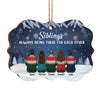 We Stick Together Till The End - Family Personalized Custom Ornament - Wood Benelux Shaped - Christmas Gift For Siblings, Brothers, Sisters, Cousins