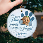 Custom Pet Photo Memorial Gifts for Dog Lovers - Personalized Ornament