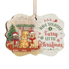 Have Yourself A Furry Little Christmas - Personalized Custom Benelux Shaped Wood Christmas Ornament - Gift For Pet Lovers, Christmas Gift
