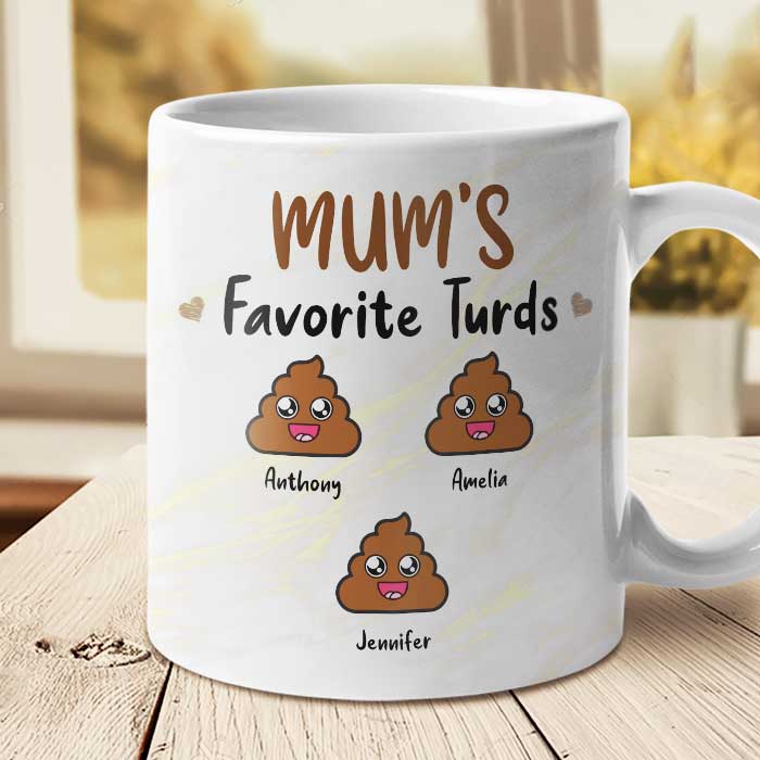 Custom Name Funny Gifts for Mom - Personalized Mugs