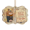 I Would Use My Last Breath To Say I Love You - Personalized Custom Benelux Shaped Wood Christmas Ornament - Gift For Couple, Husband Wife, Anniversary, Engagement, Wedding, Marriage Gift, Christmas Gift