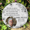 The Memories Will Last Throughout The Years - Personalized Memorial Stone, Human Grave Marker - Upload Image, Memorial Gift, Sympathy Gift