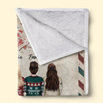 Custom Name Christmas Gifts for Brothers - Personalized Blanket