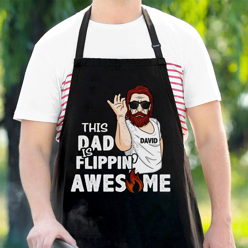 Custom Name Funny Dad Gifts - Personalized Apron
