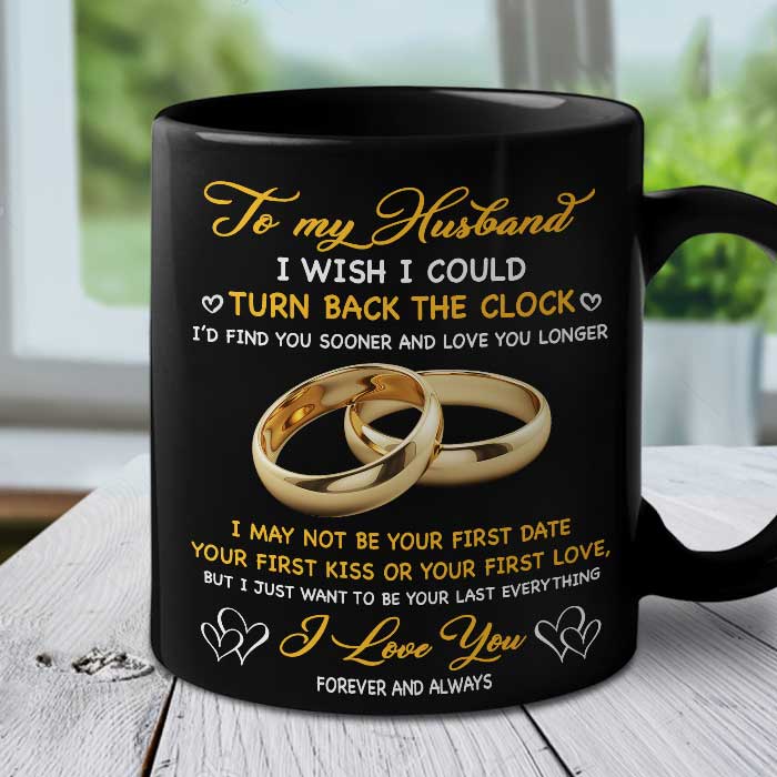 Custom Photo Husband Anniversary Gifts - Personalized Mugs