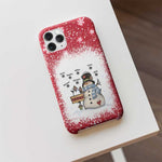 Custom Name Snowman Christmas Gifts for Families - Personalized Phone Case