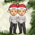 Custom Name Christmas Gifts for Boys - Personalized Ornament