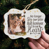 You Will Stay Forever In My Heart - Personalized Custom Benelux Shaped Wood Photo Christmas Ornament - Upload Image, Memorial Gift, Sympathy Gift, Christmas Gift