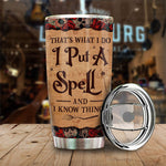Custom Name Witch Spell Gifts for Women - Personalized Tumbler