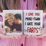 Custom Photo Funny Couple Gifts - Personalized Mugs