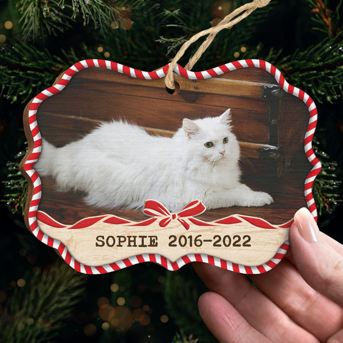 Custom Pet Photo Memorial Gifts for Dog Lovers - Personalized Ornament