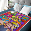 Super Heroes - Personalized Custom Blanket - Upload Image, Gift For Family, Christmas Gift