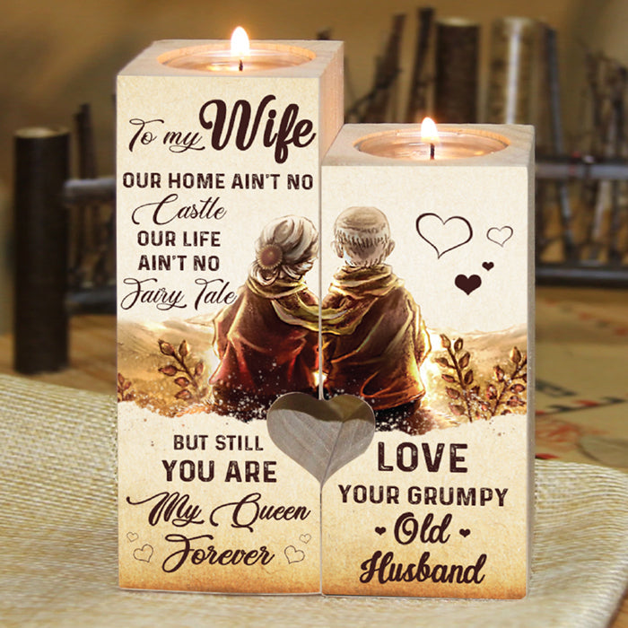 Romantic Wife Christmas Gift - Color Candle Holder