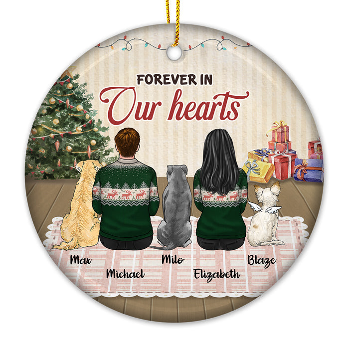 Custom Name Christmas Memorial Gifts - Personalized Ornament