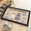 Cuando Visites Mi/Nuestra Casa Por Favor Recuerda - Personalized Decorative Mat Spanish