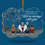 Custom Name Memorial Christmas Gifts for Family - Personalized Ornament