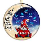 Custom Name Gnome Gifts for Nana - Personalized Ornament