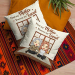 Custom Name Mother Daughter Gifts - Personalized Pillow