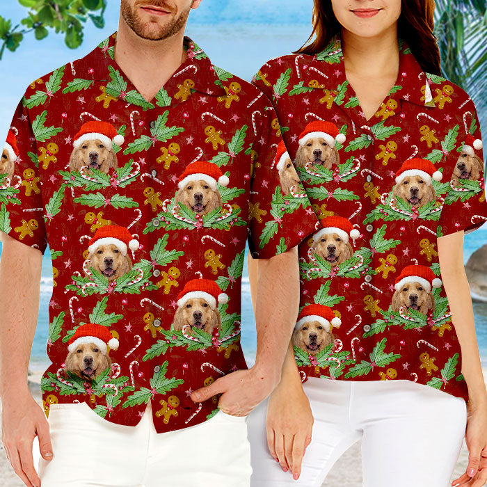 Christmas Golden Retriever Gifts for Dog Lovers - Hawaiian Shirt