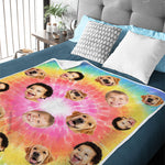 Custom Pet Photo Cat and Dog Gifts for Pet Lovers - Personalized Blanket