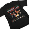 On The Naughty List, We Regret Nothing - Dog Personalized Custom Unisex T-shirt, Hoodie, Sweatshirt - Christmas Gift For Pet Owners, Pet Lovers