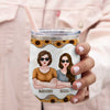 Oh Crap Like Mother Like Daughter - Gift For Mom, Grandma - Personalized Wine Tumbler