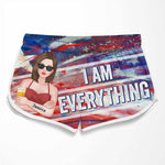 Custom Name Funny Matching Couple Gifts - Personalized Couple Beach Shorts