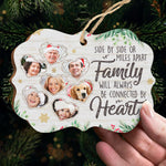 Custom Family Photo Christmas Gifts - Personalized Ornament