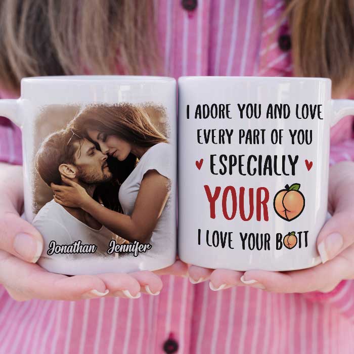 Custom Photo Romantic Couple Gifts - Personalized Mugs