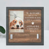 Los Mejores Amigos Llegan A Nuestras Vidas Y Dejan Huellas En Nuestros Corazones - Memorial Personalized Custom Pet Loss Sign, Collar Frame - Upload Image, Sympathy Gift, Gift For Pet Owners, Pet Lovers Spanish