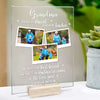 Grandma, A Little Bit Parent - Upload Image, Gift For Grandma - Personalized Acrylic Plaque