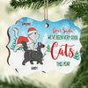 We Have Been Good Cats  - Personalized Custom Benelux Shaped Wood Christmas Ornament - Gift For Pet Lovers, Christmas Gift