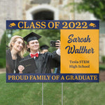 Custom Photo Graduation Gifts for Proud Families - Personalized Yard Sign