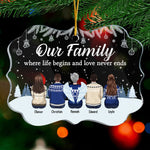 Custom Name Christmas Family Keepsake Gifts - Personalized Ornament