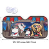 Happy 4th Of July Dog - Personalized Auto Sunshade - Gift For Pet Lovers