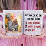 Custom Name Good Morning Couple Gifts - Personalized Mugs