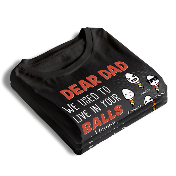 Custom Name Funny Father's Day Gifts for Dad - Personalized Apparel