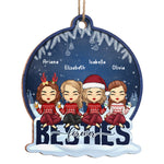 Custom Name Christmas Gifts for Sisters - Personalized Ornament