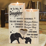 Daughter Encouragement Gifts - Color Candle Holder