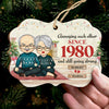 Annoying & Still Going Strong - Personalized Custom Benelux Shaped Wood Christmas Ornament - Gift For Couple, Husband Wife, Anniversary, Engagement, Wedding, Marriage Gift, Christmas Gift