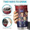 Besties Keeping Each Other Sane - Besties Personalized Tumbler - Christmas Gift For Best Friends, BFF, Sisters