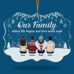 Custom Name Christmas Family Keepsake Gifts - Personalized Ornament