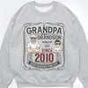 Grandpa & Grandson Best Buddies For Life - Personalized Unisex T-shirt, Hoodie, Sweatshirt - Gift For Grandpa, Grandparents