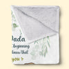 Our Adventures Are About To Start - Family Personalized Custom Baby Blanket - Baby Shower Gift, Gift For First Mom