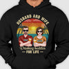 Husband Wife Drinking Buddies For Life - Gift For Couples, Husband Wife - Personalized T-shirt, Hoodie