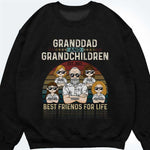 Custom Name Granddad and Grandchildren Family Gifts - Personalized Apparel