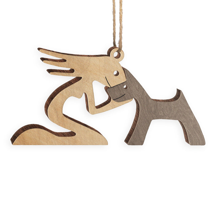 My Beloved Fur Baby - Wood Shaped Christmas Ornament - Gift For Pet Lovers, Christmas Gift